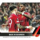 Back in Business (Rashford) 2022-23 Topps UEFA Club Competitions #163 Manchester United Soccer Card Back in Business (Rashford) 2022-23 Topps UEFA Club Competitions #163 Manchester United Soccer Card