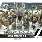 Real Madrid Title Winners 2022-23 Topps UEFA Club Competitions #125 Soccer Card Real Madrid Title Winners 2022-23 Topps UEFA Club Competitions #125 Soccer Card