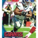Ahmad Bradshaw 2010 Topps #163 New York Giants Football Card