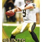 Drew Brees 2010 Topps #100 New Orleans Saints Football Card Drew Brees 2010 Topps #100 New Orleans Saints Football Card