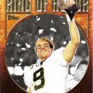 Drew Brees 2010 Topps Ring of Honor #RH44-DB New Orleans Saints Football Card Drew Brees 2010 Topps Ring of Honor #RH44-DB New Orleans Saints Football Card