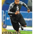 Charles Brown 2010 Topps Rookie #349 New Orleans Saints Football Card Charles Brown 2010 Topps Rookie #349 New Orleans Saints Football Card