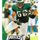 Trent Cole 2010 Topps #256 Philadelphia Eagles Football Card