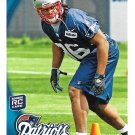 Jermaine Cunningham 2010 Topps Rookie #159 New England Patriots Football Card