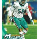 Karlos Dansby 2010 Topps #155 Miami Dolphins Football Card