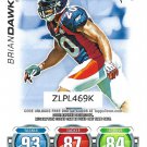 Brian Dawkins 2010 Topps Attax Denver Broncos Football Card Brian Dawkins 2010 Topps Attax Denver Broncos Football Card