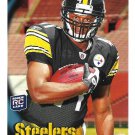 Jonathan Dwyer 2010 Topps Rookie #364 Pittsburgh Steelers Football Card