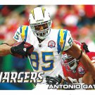 Antonio Gates 2010 Topps #380 San Diego Chargers Football Card
