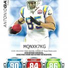 Antonio Gates 2010 Topps Attax San Diego Chargers Football Card