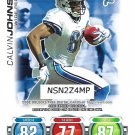 Calvin Johnson 2010 Topps Attax Detroit Lions Football Card