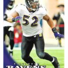Ray Lewis 2010 Topps #160 Baltimore Ravens Football Card