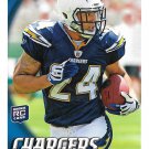 Ryan Mathews 2010 Topps Rookie #403 San Diego Chargers Football Card