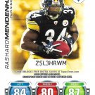 Rashard Mendenhall 2010 Topps Attax Pittsburgh Steelers Football Card