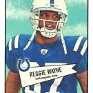 Reggie Wayne 2010 Topps 1952 Bowman Design #52B-44 Indianapolis Colts Football Card