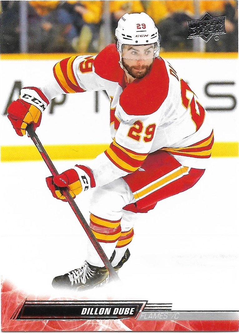 Dillon Dube 2022-23 Upper Deck #283 Calgary Flames Hockey Card