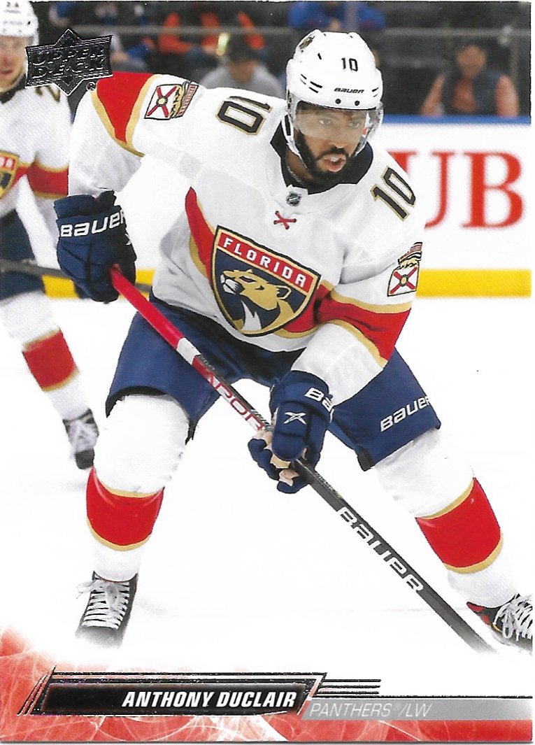 Anthony Duclair 2022-23 Upper Deck #327 Florida Panthers Hockey Card