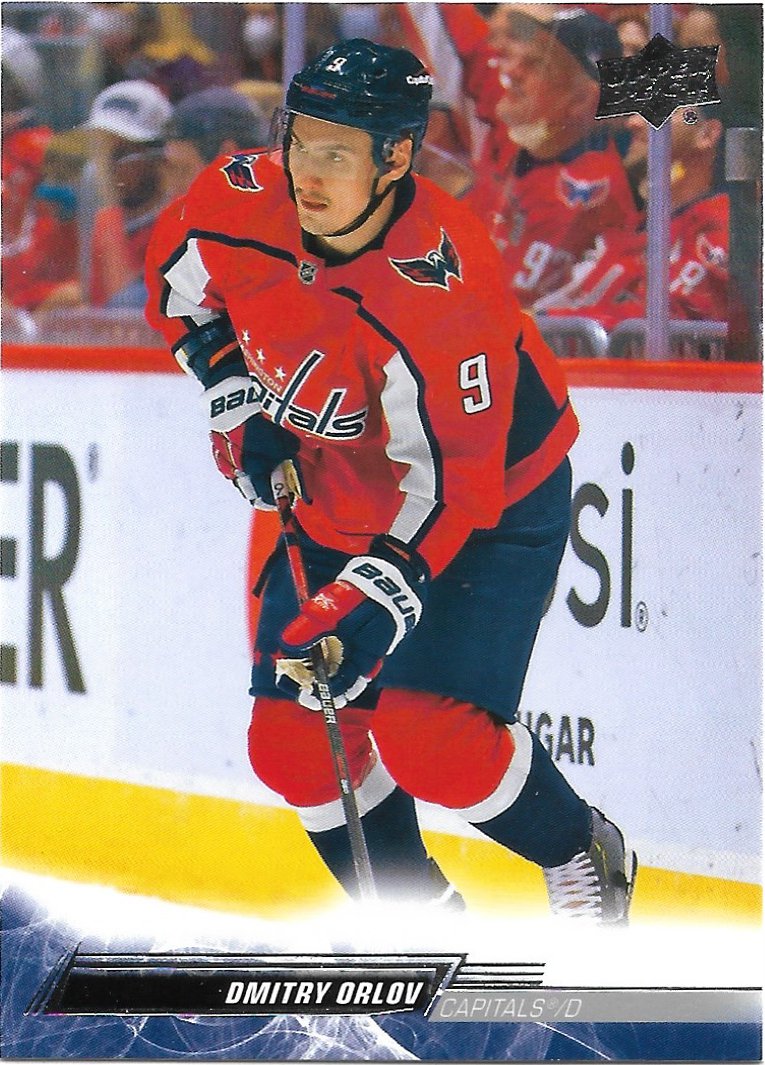 Dmitry Orlov 2022-23 Upper Deck #442 Washington Capitals Hockey Card