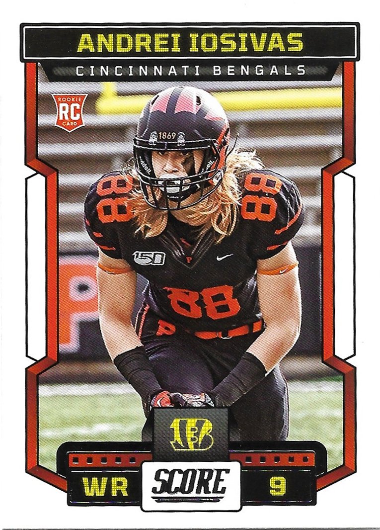 Andrei Iosivas 2023 Score Rookie #367 Cincinnati Bengals Football Card