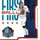 Peyton Manning 2023 Score First Ballot #6 Denver Broncos Football Card