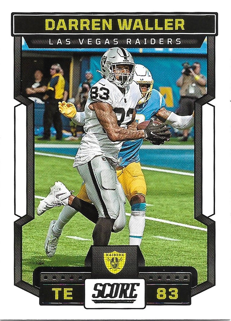 Darren Waller 2023 Score 135 Las Vegas Raiders Football Card