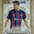 Robert Lewandowski 2022-23 Topps Merlin #MM-3 FC Barcelona Soccer Card