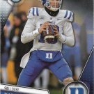 Riley Leonard 2023 Bowman Chrome U #6 Duke Blue Devils Football Card