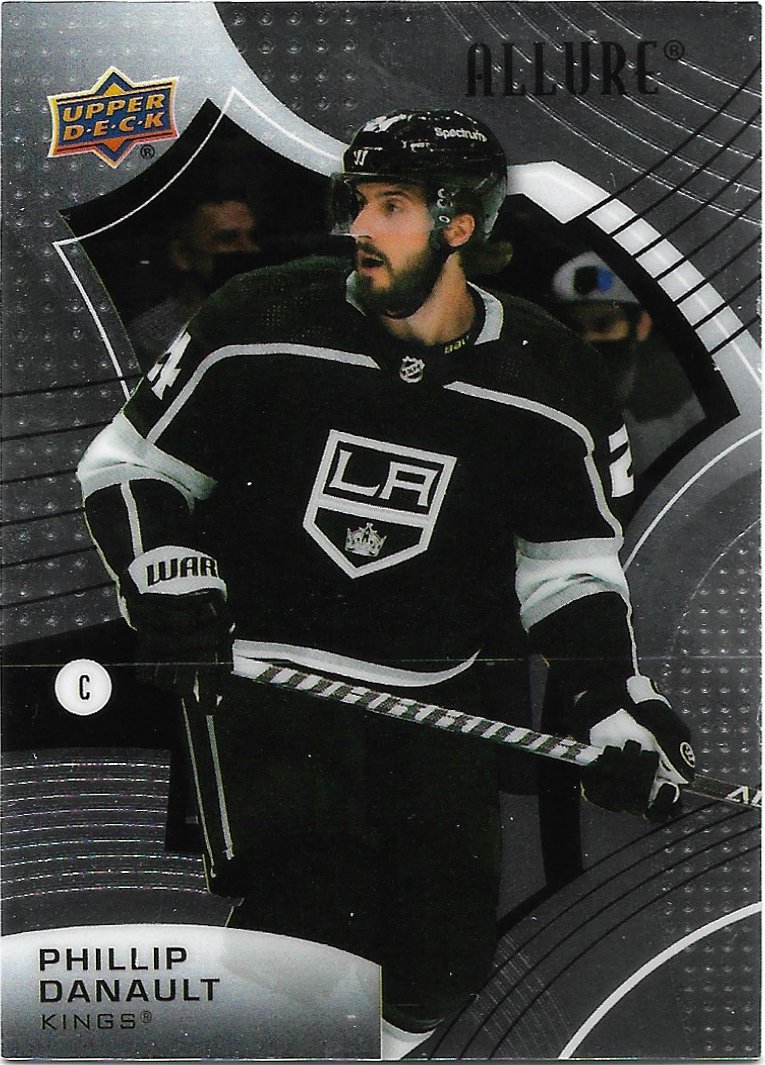 Phillip Danault 2021-22 Upper Deck Allure #13 Los Angeles Kings Hockey Card