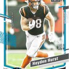 Hayden Hurst 2023 Donruss #42 Carolina Panthers Football Card
