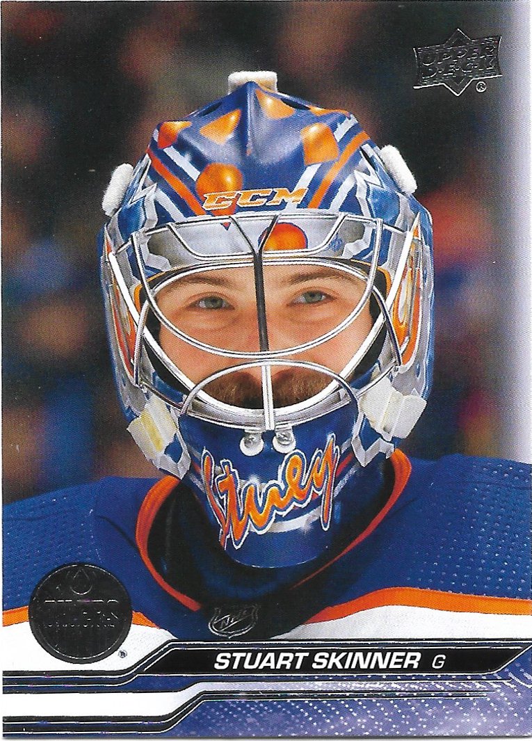 Stuart Skinner 2023-24 Upper Deck #322 Edmonton Oilers Hockey Card