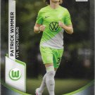 Patrick Wimmer 2023-24 Topps Bundesliga Chrome #95 VfL Wolfsburg Soccer Card