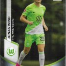Jonas Wind 2023-24 Topps Bundesliga Chrome #100 VfL Wolfsburg Soccer Card