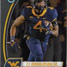 CJ Donaldson Jr 2024 Bowman Chrome U #43 West Virginia Mountaineers Football Card