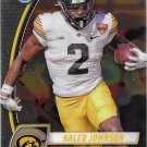 Kaleb Johnson 2024 Bowman Chrome U #112 Iowa Hawkeyes Football Card Kaleb Johnson 2024 Bowman Chrome U #112 Iowa Hawkeyes Football Card
