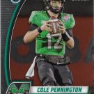 Cole Pennington 2024 Bowman Chrome U #45 Marshall Thundering Herd Football Card Cole Pennington 2024 Bowman Chrome U #45 Marshall Thundering Herd Football Card