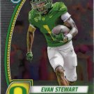 Evan Stewart 2024 Bowman Chrome U #75 Oregon Ducks Football Card