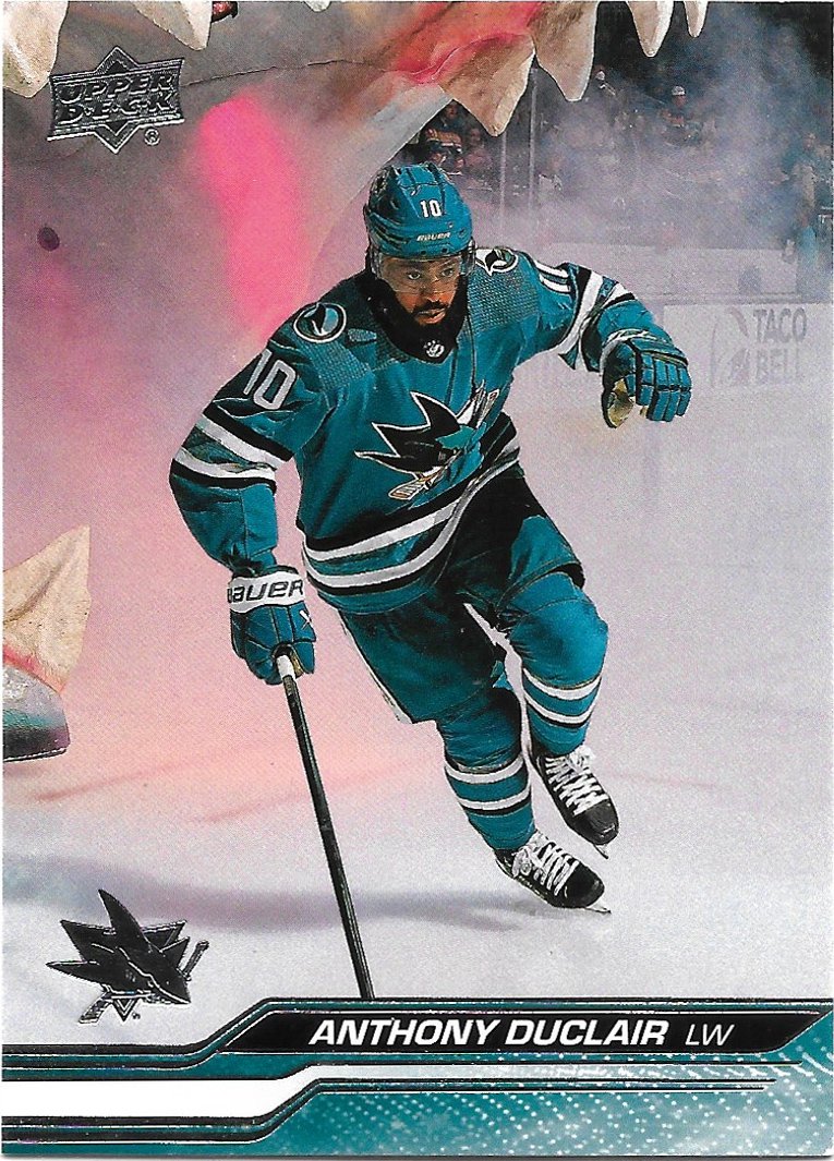 Anthony Duclair 2023-24 Upper Deck #613 San Jose Sharks Hockey Card