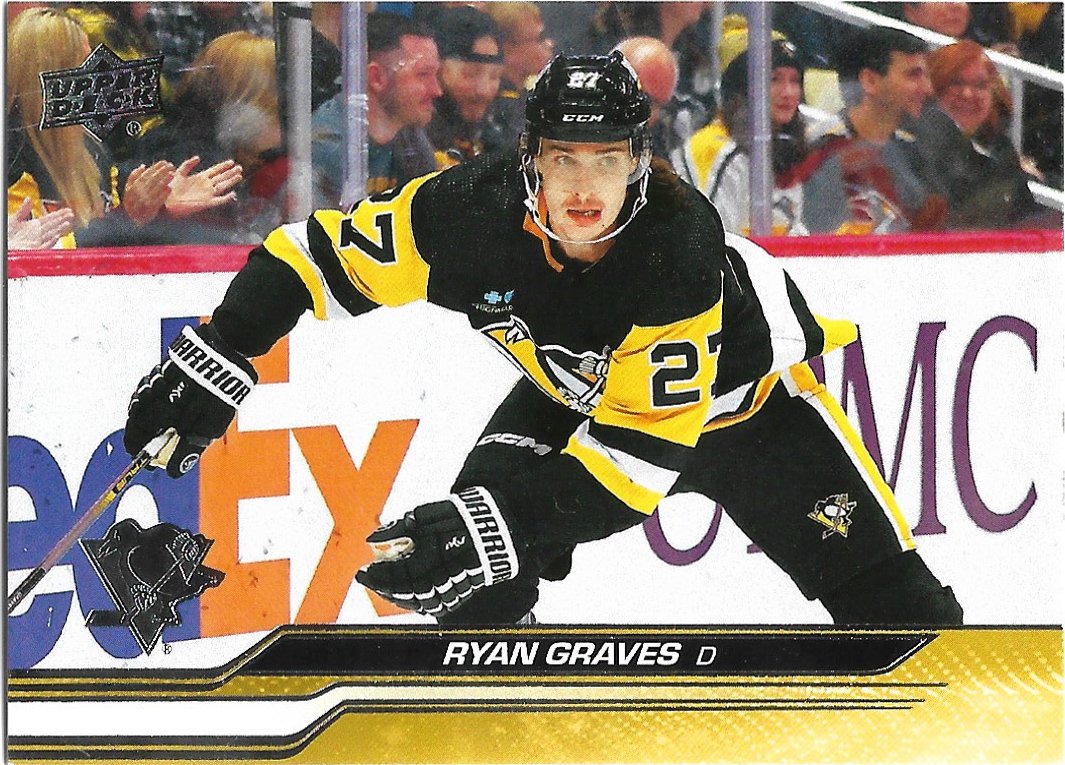 Ryan Graves 2023-24 Upper Deck #609 Pittsburgh Penguins Hockey Card