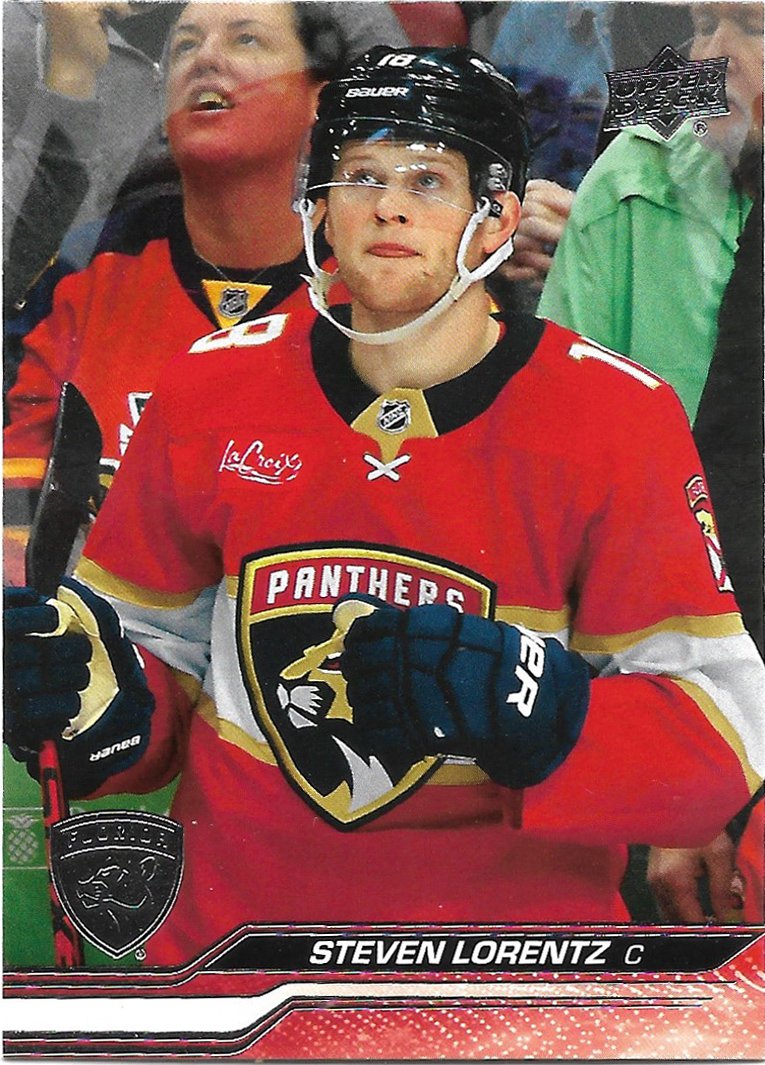 Steven Lorentz 2023-24 Upper Deck #563 Florida Panthers Hockey Card
