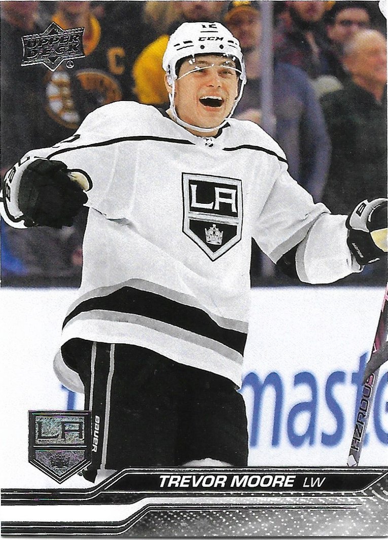 Trevor Moore 2023-24 Upper Deck #568 Los Angeles Kings Hockey Card