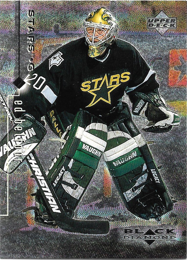 Ed Belfour 1998-99 Upper Deck Black Diamond #26 Dallas Stars Hockey Card