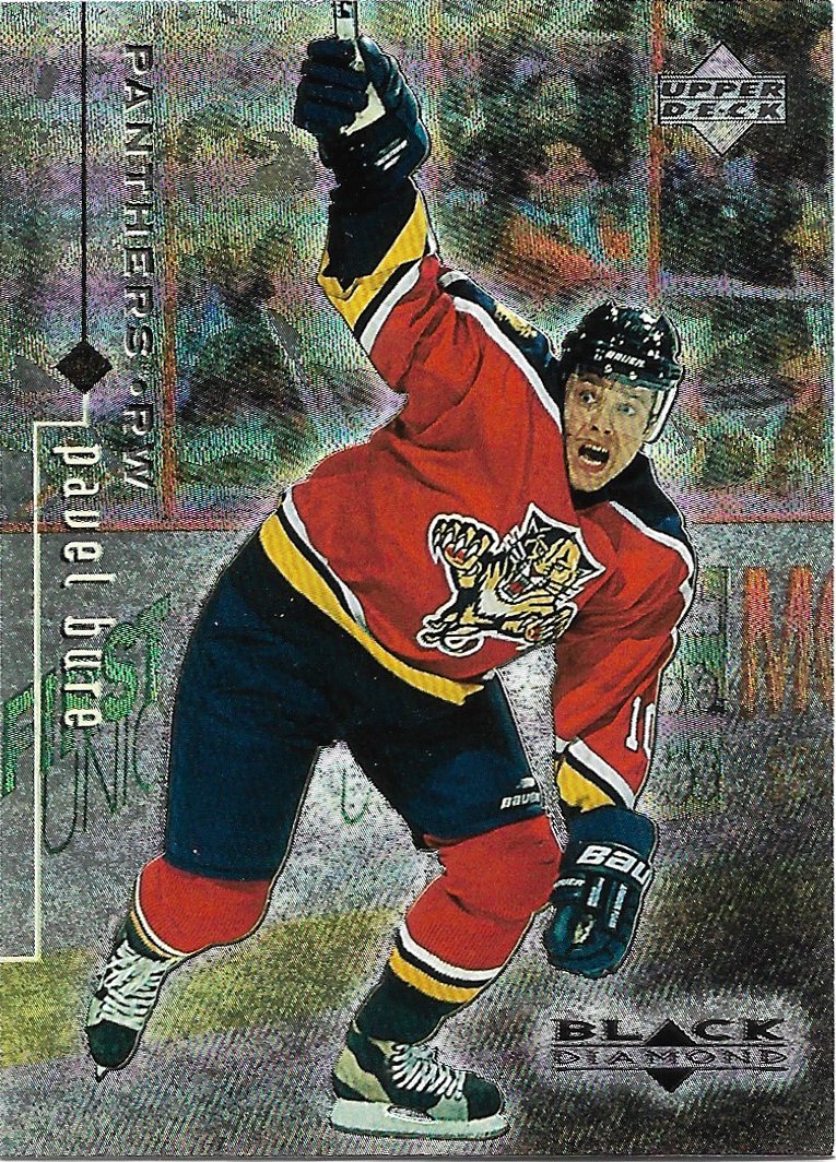 Pavel Bure 1998-99 Upper Deck Black Diamond #37 Florida Panthers Hockey Card