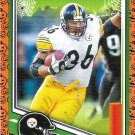 Jerome Bettis 2025 Score-A-Treat Pumpkins #245 Pittsburgh Steelers Football Card