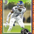 Cobee Bryant 2025 Score-A-Treat Pumpkins Rookie #65 Atlanta Falcons Football Card
