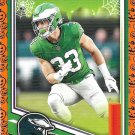 Cooper DeJean 2025 Score-A-Treat Pumpkins #45 Philadelphia Eagles Football Card