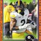 Kaleb Johnson 2025 Score-A-Treat Pumpkins Rookie #12 Pittsburgh Steelers Football Card