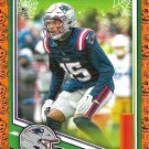Marte Mapu 2025 Score-A-Treat Pumpkins #177 New England Patriots Football Card