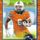 Damien Martinez 2025 Score-A-Treat Pumpkins Rookie #46 Seattle Seahawks Football Card