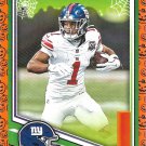 Malik Nabers 2025 Score-A-Treat Pumpkins #105 New York Giants Football Card