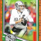 Aidan O'Connell 2025 Score-A-Treat Pumpkins #52 Las Vegas Raiders Football Card