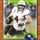 Cam Skattebo 2025 Score-A-Treat Pumpkins Rookie #1 New York Giants Football Card